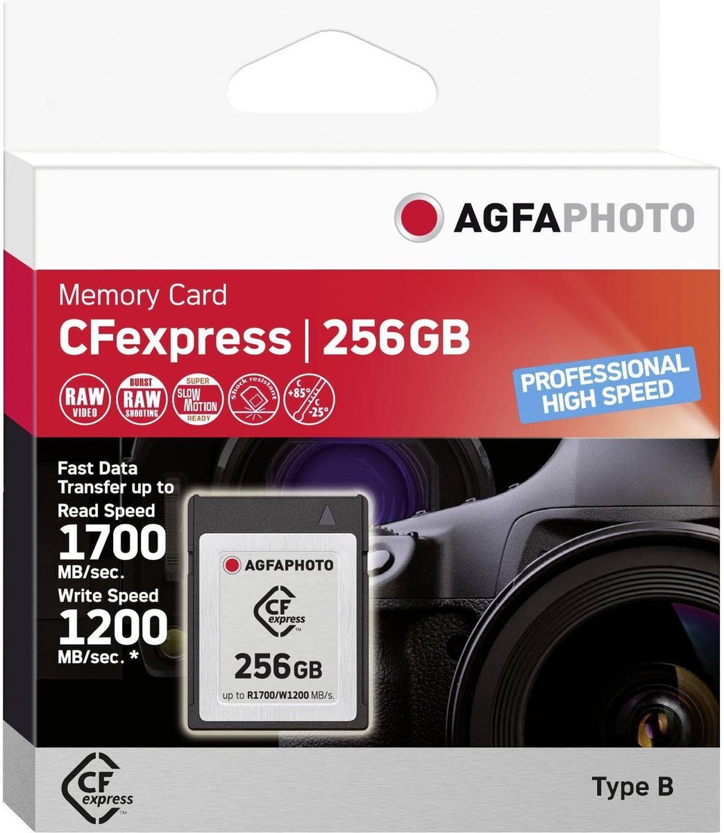 Agfa CFexpress 256GB Professional High Speed