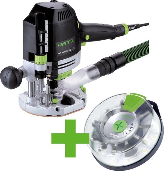 Festool OF 1400 EBQ-Plus+Box-OF-S Bovenfreesmachine - 576540