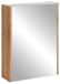 3xE living Armoire de toilette à miroir, chêne artisanal doré, 66,4 cm, Vena