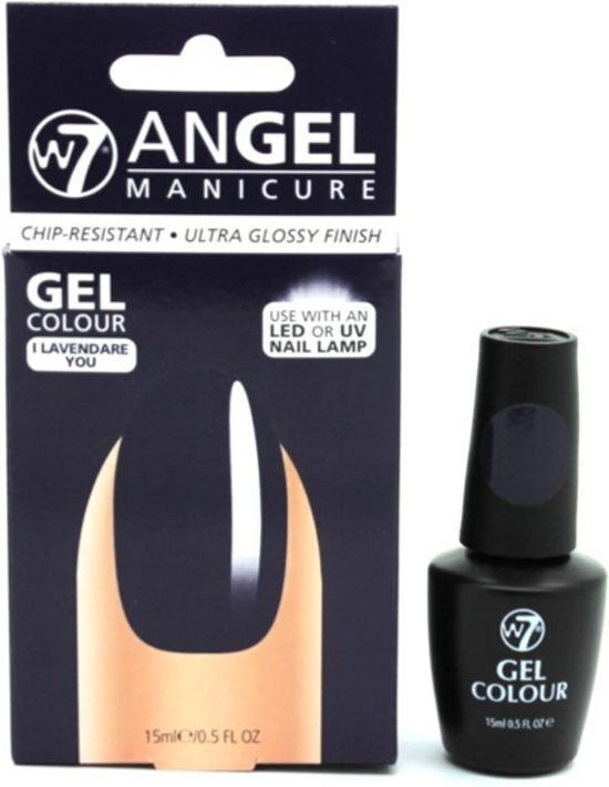 W7 Angel Manicure Gel Nagellak I Lavendare You