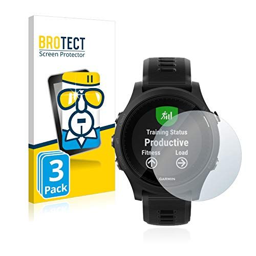 brotect Tempered Glass Screen Protector compatibel met Garmin Forerunner 935 (3 Stuks) - 9H Gehard Glas Scherm Beschermer