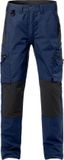 Fristads Servicebroek Stretch 2700 Plw - Marineblauw/Zwart - C64
