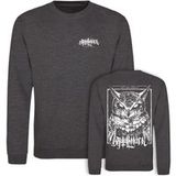 Brutal Knack Sweatshirts - Owl Crewneck - S tot XXL - voor Mannen - zwart