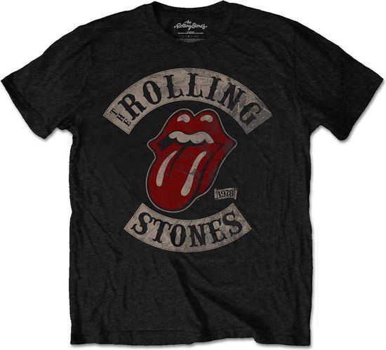 The Rolling Stones - Tour 1978 T-shirt - 3XL - Zwart