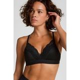 Hunkemöller Dames Lingerie Voorgevormde bh zonder beugel Sophie - Zwart - maat C75