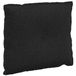 vidaXL Coussin de dossier Noir Tissu 60 x 19 x 50 cm
