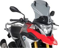 Puig Touring Windscherm Met Vizier Bmw G 310gs Zwart