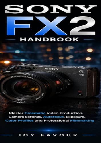 SONY FX2 Handbook: Master Cinematic Video Production, Camera Settings, Autofocus, Exposure, Color Profiles and Professional Film making