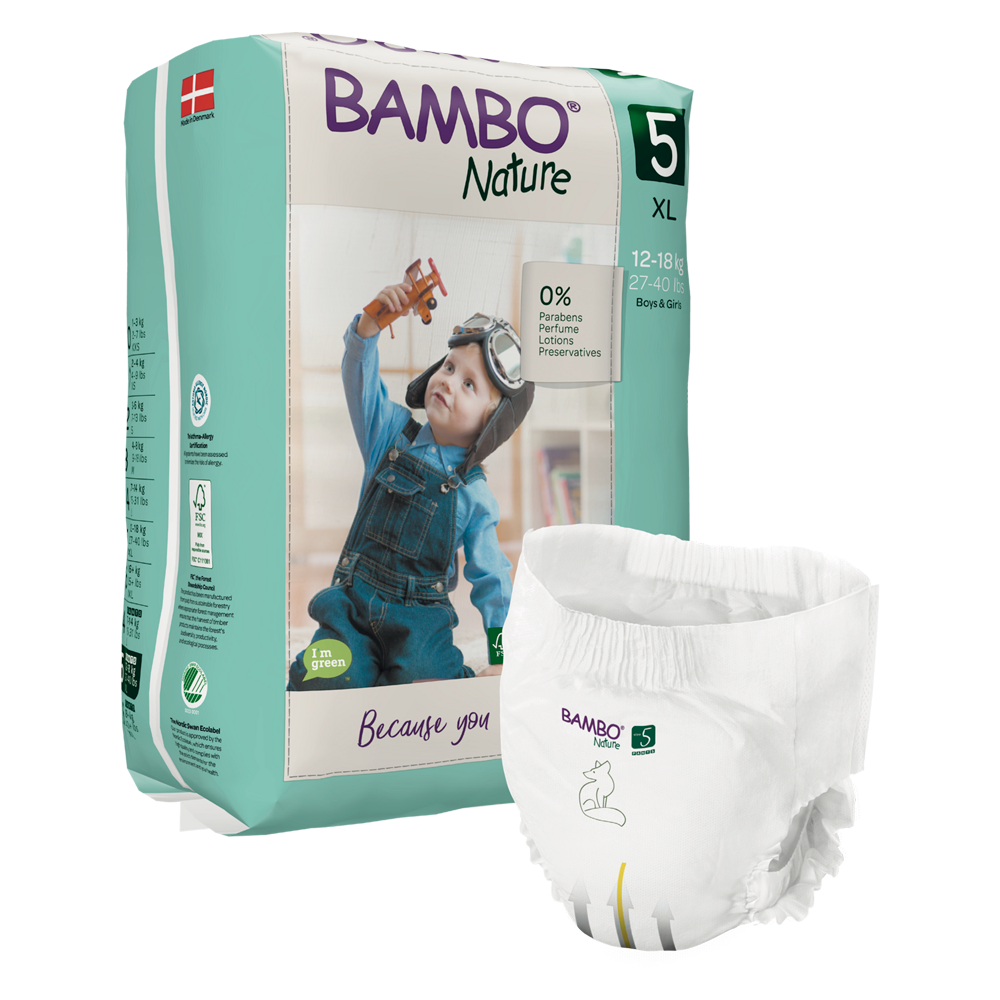 Bambo Nature Luierbroekjes Maat 5 (12-18 kg) 19 stuks
