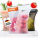 Nuance sacs en silicone, sacs de congélation réutilisables (set de 3)