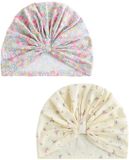 Next - Meisjes - Jersey-tulbandmuts, set van 2 - Roze