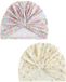 Next - Meisjes - Jersey-tulbandmuts, set van 2 - Roze