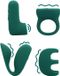 Loveline by Shots - 'LOVE' (S)explore Set - Vert Cristal