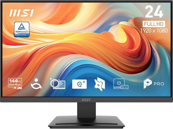 MSI Pro MP241 E14V computer monitor 60,5 cm (23.8") Full HD LCD Zwart