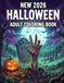 Halloween 2026 Livre de coloriage pour adultes
