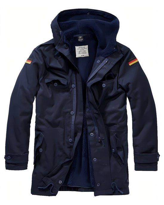 Brandit Parka jas -S- Flag Blauw
