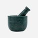 House Doctor Arb Mortier & pilon Marbre vert foncé