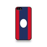LD Case COQIP5_98 beschermhoes voor iPhone 5/5S, motief Laos vlag