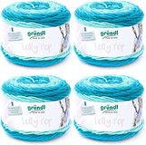 Gründl Lolly Pop haak- en breigaren (wolachtig en wasbaar universeel garen, 100% polyacryl, 150 g/240 m, naalddikte: 5-6, 4 x 150 g), Forsty Swirl