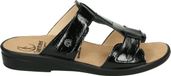 Ganter - 202844 SONNICA - Dames slippers - Zwart - Maat 38