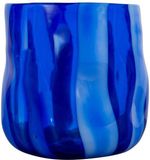 ByOn Vaas Triton Bleu Verre 21.5 cm