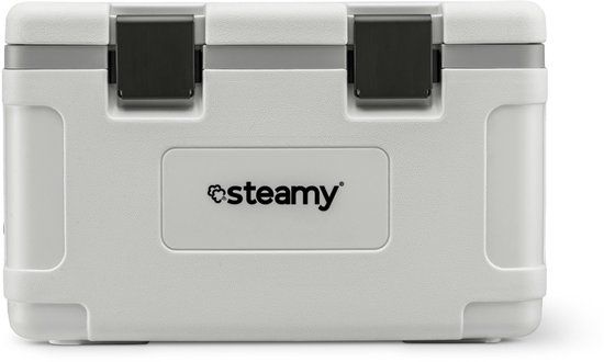 Steamy Marine 35 Liter White Cooler Box - Maritime Cooler Box - 35L - White