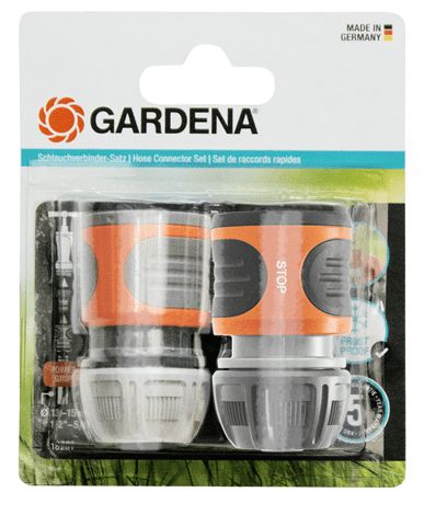 GARDENA 18279-20 Slang aansluitset - 13mm (1/2") - 2 stuks
