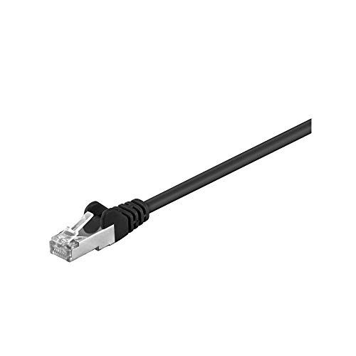 S-Impuls Patchkabel, Cat. 5e, F/UTP, Zwart, 0.5m