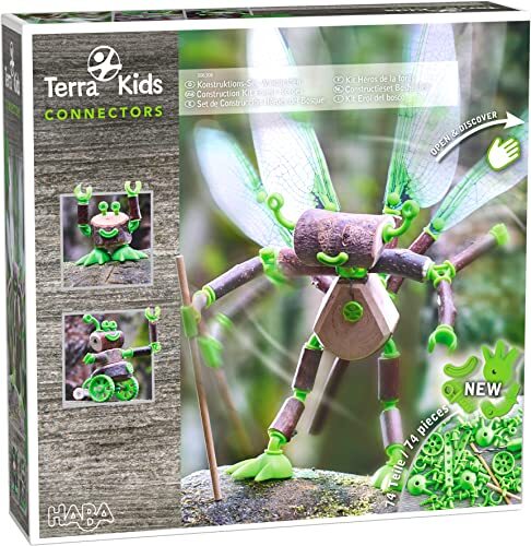 Haba Terra Kids Connectors - Konstruktions-Set Waldhelden