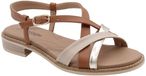 Nero Giardini E615890D Sandales plates Femme Sandales blanc/beige Taille 38