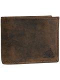 GREENBURRY portemonnee Vintage Save Wallet RFID Brown bruine