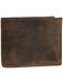 GREENBURRY portemonnee Vintage Save Wallet RFID Brown bruine