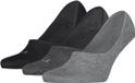Calvin Klein Footies Mid Cut Heren 3-Pack Grey Melange