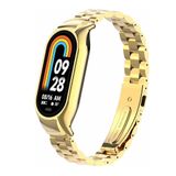 Xiaomi Smart Band 8 Metalen Schakelarmband Goud