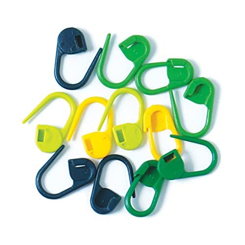 KnitPro Stitch Markers - Groen/Geel - 30 Stuks