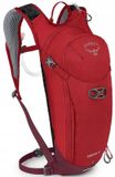 Osprey Salida Fietsrugzak 8L met Waterzak - Ultiem Rood