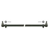 Febi Bilstein 24061 spoorstang met kroonmoeren en splinten, 1 stuk