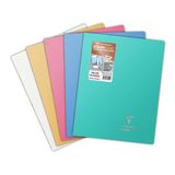 Clairefontaine 981441C, Cahier, Assorted colours, 96 vel, 90 g/m², Softcover, Genaaid gebonden