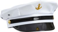 Finidi Kapiteinspet Marine Officier Bauke Unisex Wit