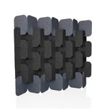hjh OFFICE Akoestische scheidingswand FLEXMIUT PLUG set van 6