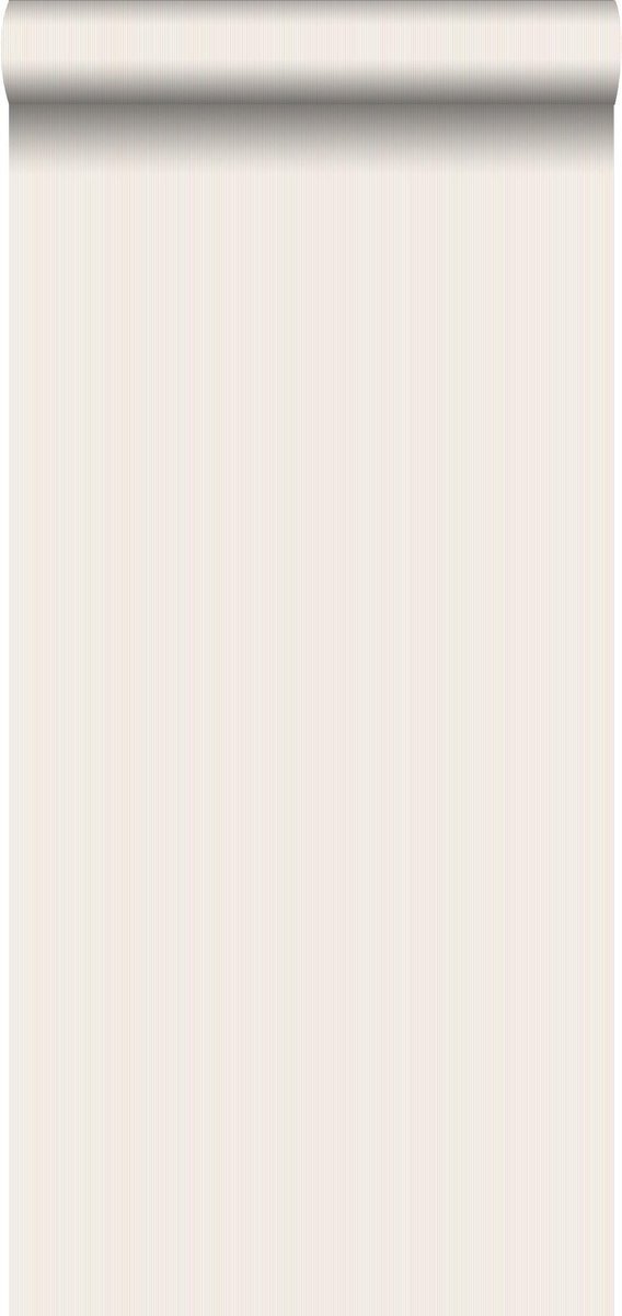 Esta Home behang fijne strepen beige - 115707 - 53 cm x 10,05 m