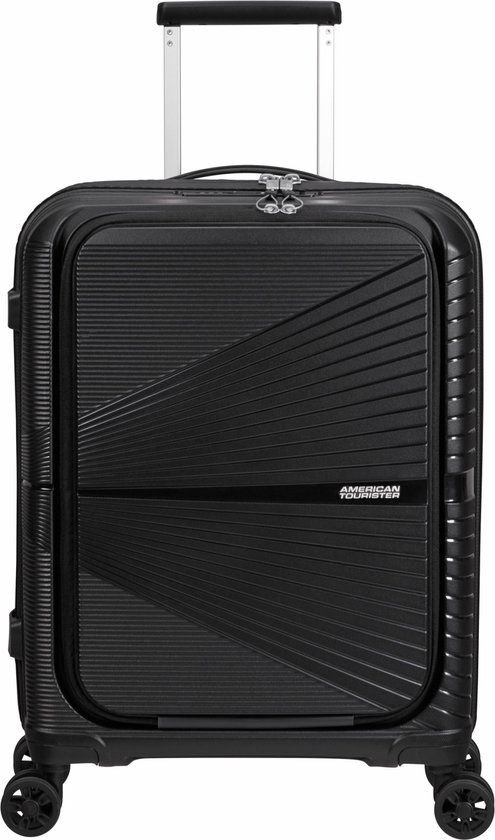 American Tourister Koffer - Airconic Spinner 55/20 Frontl. 15.6 Inch (Handbagage) Onyx Black