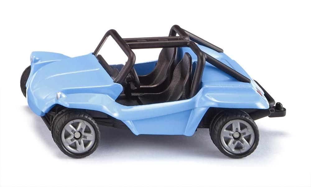 Siku Buggy metaal/kunststof blauw rubberen banden speelgoedvoertuig voor kinderen