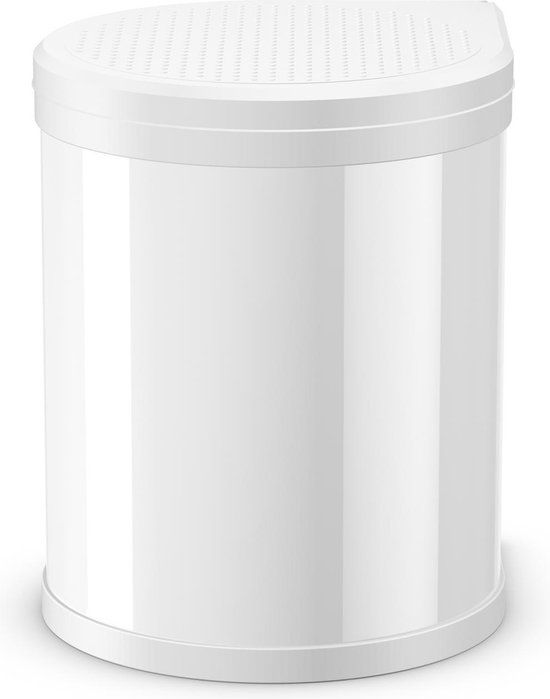 Hailo Compact-Box M Inbouwprullenbak - 15 l - Wit