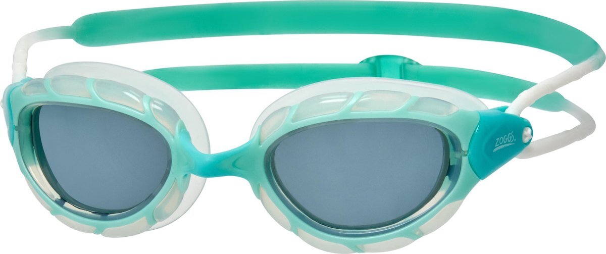 Zoggs Predator Zwembril Green Clear - Tint Smoke Small Fit