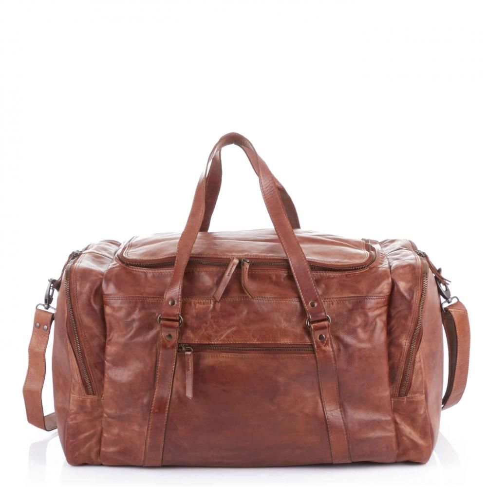 Bear Design Max weekend/sporttas CL32879 cognac