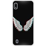 Samsung Bedrukt siliconen hoesje compatibel met Galaxy A10 Ailes d'Ange