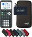 Texas Instruments TI-84 Evo-T incl. WYNGS Housse de protection Gris foncé - Calculatrice graphique - Pack de base