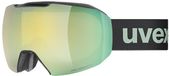 Uvex Epic Attract S masque de ski femmes noir Mirror Opal Contrastview Yellow Clear/CAT2+Yellow Clear/CAT1
