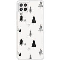 Samsung Galaxy A22 4G Beschermende Siliconen Case - Elegante Dennenboom